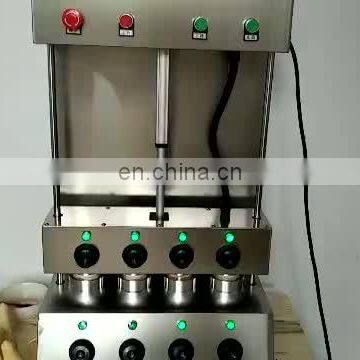 Multifunctional pizza wafer cone baking maker ice cream snow cone making machine pizza cone maker from china