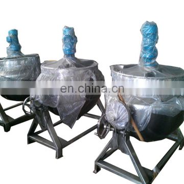 wholesale price 50 liters electric cooking steam jacket ball pot layer steamer kettle  paste cooking pot jacketed kettle