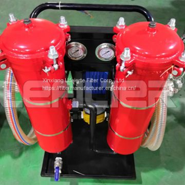 Portable Hydraulic Oil Filter Machine LYC-100B used for steel plant