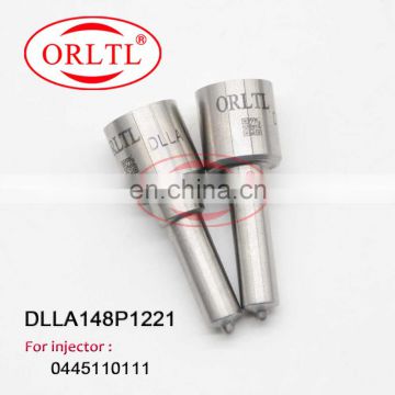 ORLTL Oil Nozzle Assembly DLLA 148 P 1221 (0433171771) Common Rail Injector Nozzle DLLA148P1221 For FIAT 0445110111 0986435081