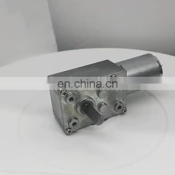 Dc 12v Worm Gear Motor of Miniature 5 RPM Metal 8mm Shaft
