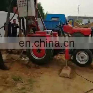High efficiency tractor Mounted Water Well Drilling Rig machine