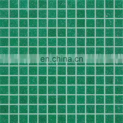 green glass mosaic tile for swimming pool and floor and wall tiles