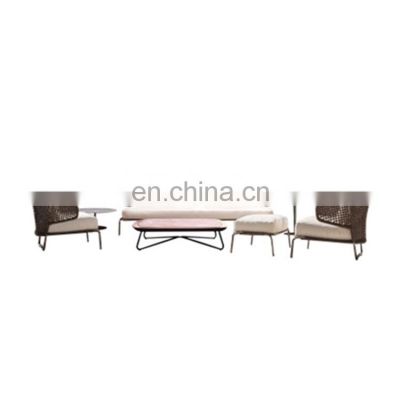Hot selling Balcony Outdoor rattan sofa set and other outdoor furniture