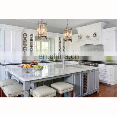 custom built home kitchen design pantry grey and white shaker style solid wood  kitchen cabinets