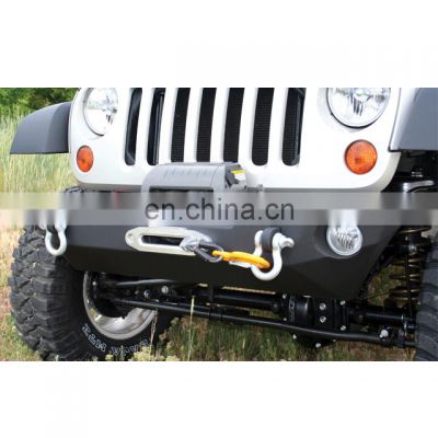 Front bumper for Jeep Wrangler JK without Stinger ,black powder-coated