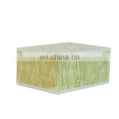 50 mm 75mm 100mm 250mm Thick Structural Workshop Silica Slate Fire Rated Roof Price Rock Wool Sandwich Panels Board