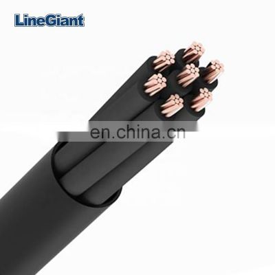 4 core 1.5mm2 12 Gauge Cables Copper Conductor PVC Insulation Electric Power Cable Factory Direct Sale