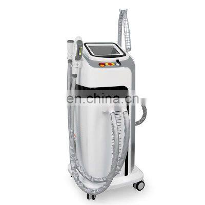 3 IN 1 OPT Elight IPL Permanent Hair Removal RF Yag Laser Tattoo Removal Machine picosur