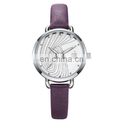 SHENGKE SK Guangzhou Watch Factory K0153L Casual Woman Watches Make Your Logo Cheap Price Purple Leather Watch For Ladies