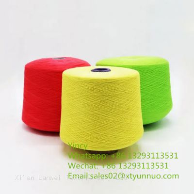 Acrylic bulked yarn