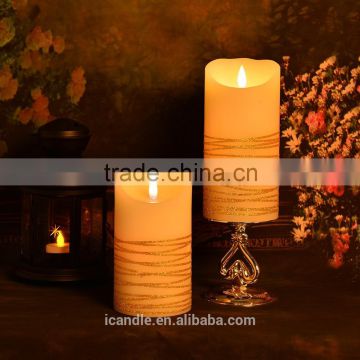 moving flame wick timer function flameless flameless battery candles