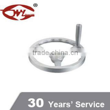 WEIYE iron steel handwheel with revolving handle