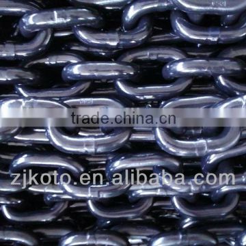 G100 link galvanized chain