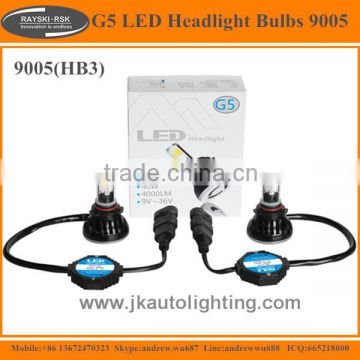Hot Selling High Quality G5 9005 LED Headlight Super Bright High Power LED Headlight Bulb 9005