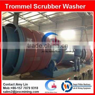 150T/H gold scrubber washing machine in gold washing plant from JXSC