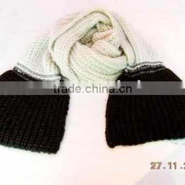 fashion lady mohair knitted scarf
