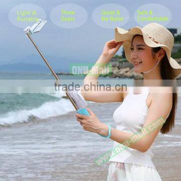 In Shop Now 2 in 1 Portable USB Cooling Fan Mini Fan Selfie Stick, Wired Selfie Stick