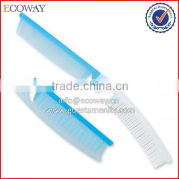 OEM 2015 New Design Hotel Cheap Disposable Double Teeth Foldable Comb