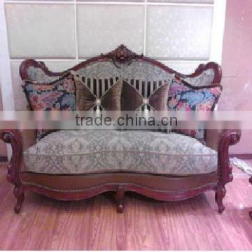 With full vintage elements carved living room wooden sofa table set