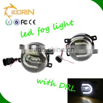 Car auto lighting source led super lamp fog angel eyes car fog lamp kit for jeep wrangler