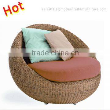 Patio furniture poly rattan garden furniture sun lounger