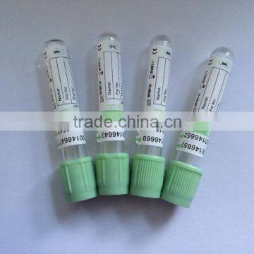 heparin lithium vacuum blood collection tube CE marked