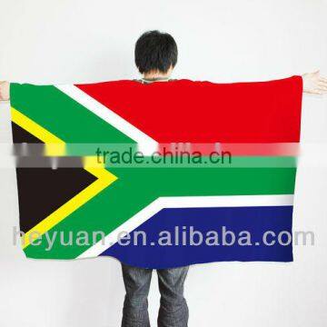 Customize Print Poncho Flag of South Africa