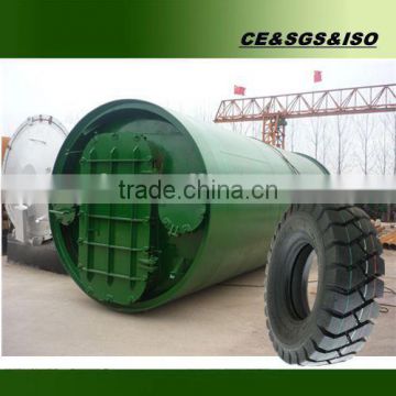 ISO CE SGS certification waste rubber recycling to oil plant