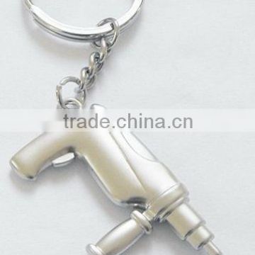promotional wholesale custom Mini Electric Drill Keychain