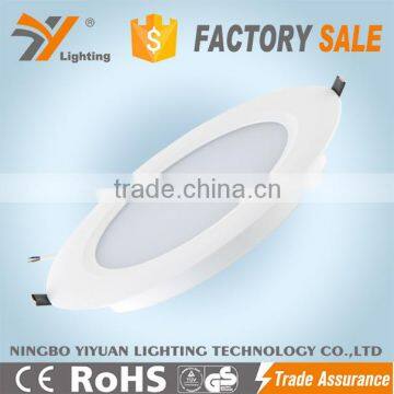 led downlight slim D4 6W 500LM CE-LVD/EMC, RoHS, TUV-GS Approved Plastic