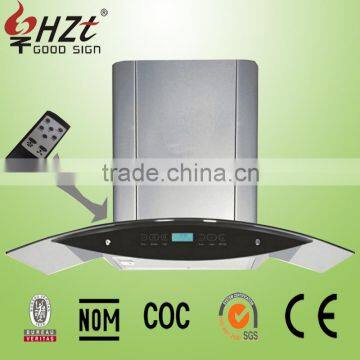 Cheap price commercial range hood with 3 speed setting