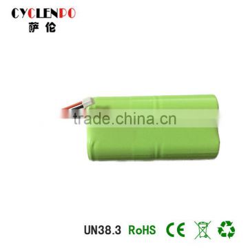 high performance battery4.8v 600mah ni-mh aaa battery pack for portable electric devices/toy helicopter