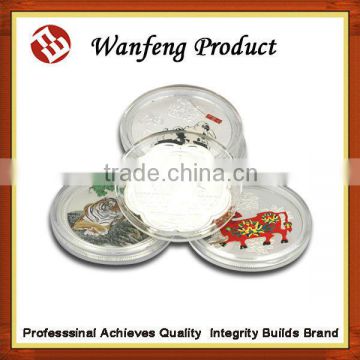 customized high quality silver chanllenge coins /metal coin