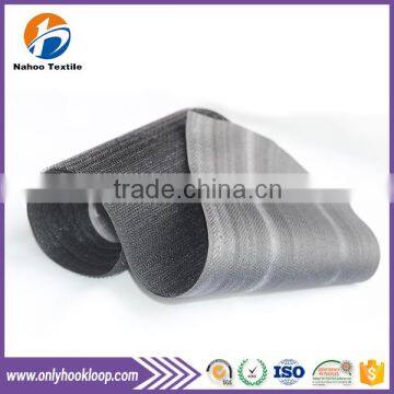 High frequency hook and loop, top quality 100% nylon black high frequency hook and loop tape