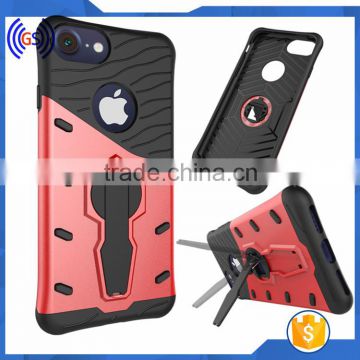 New Products 360 Degree Rotating Kickstand Hybrid Case For Iphone 7,Shockproof Case For Iphone 7