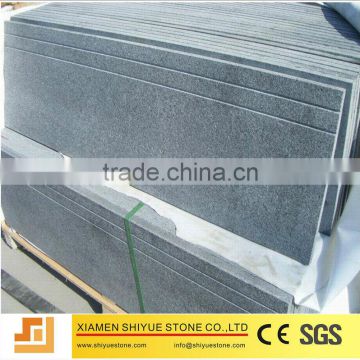 Chinese Natural Polished Grey Granite Steps