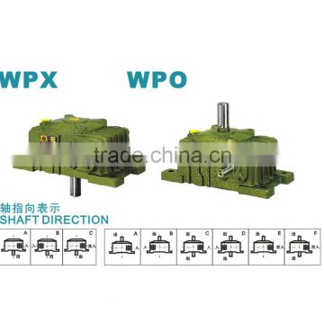 WPX,WPO Worm gear speed reducer series