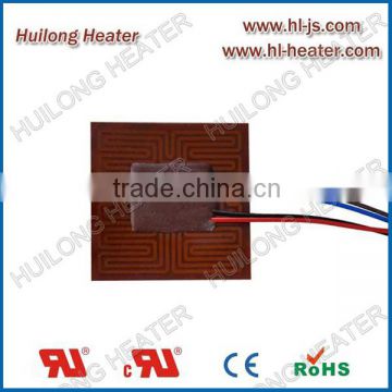 Polyimide flexible heating element for CPAP equipment