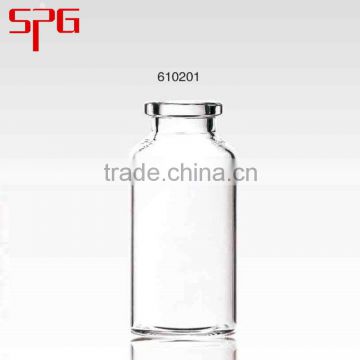 Wholesale china merchandise made of low borosilicate glass tubing 20ml medical injection glass bottle