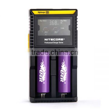 Wholesale price Nitecore D2 charger 2 slots battery charger in stock