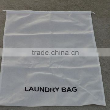 drawstring laundry bag/laundry wash bag/disposable laundry bag
