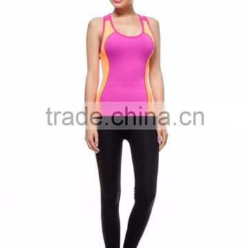 women girl's High elastic neoprene CR Yoga garment body shaper suit