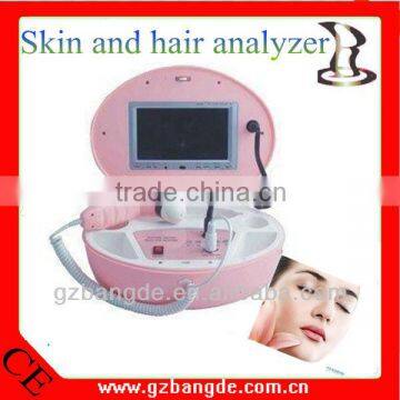 portable korea mirror magnifier lcd screen skin analyzer Beauty Machine BD-P020