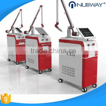 Top sale! Medical clinic, big salon use! Professional 1064nm & 532nm new laser for tattoo remove