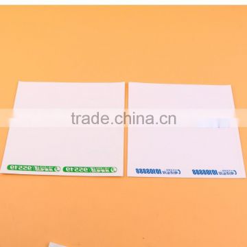 china customized easy peel off transparent pvc vinyl sticker