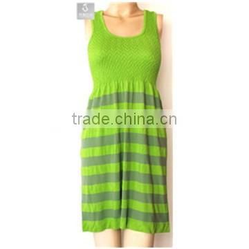Fashion sleeveless knitted dress for African women