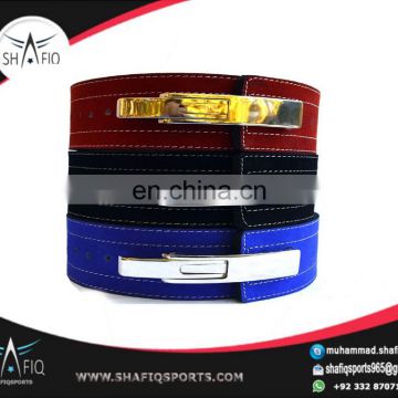 Leather Weight Lifting Belts / Power Pro LEVER Belts