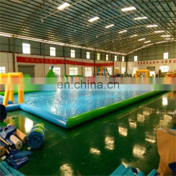 Outdoor Movable Giant air pop up inflatable soccer arena,inflatable water soap slippy football sport game