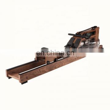 High quality  Fitness equipment home use  the high quality wood water rower rowing machine